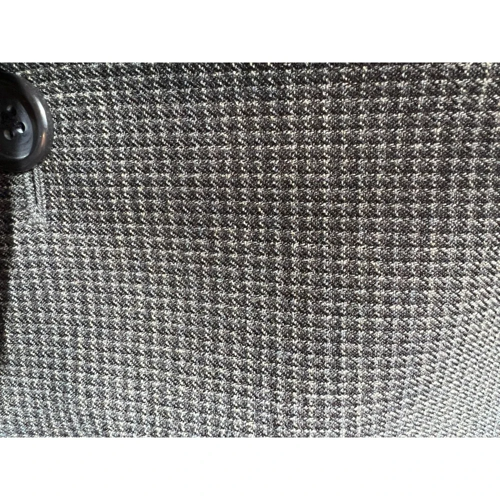 Pierre Cardin Wool Blend Houndstooth Blazer Sport Coat Size 42R Office Career‎